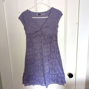 Athleta lavender summer dress  knee length